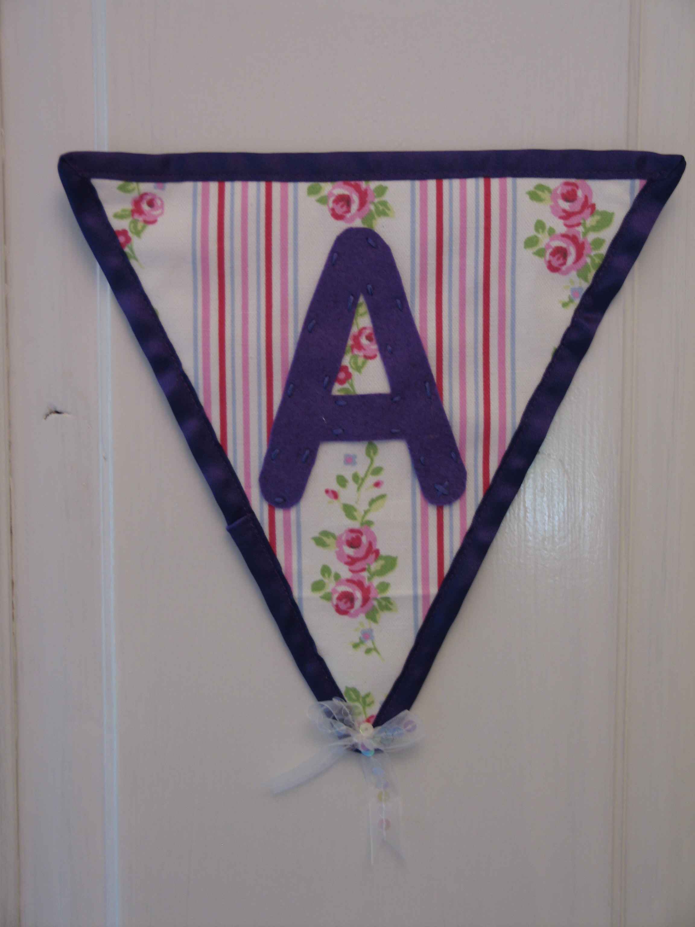 Letter 'A' flaglette